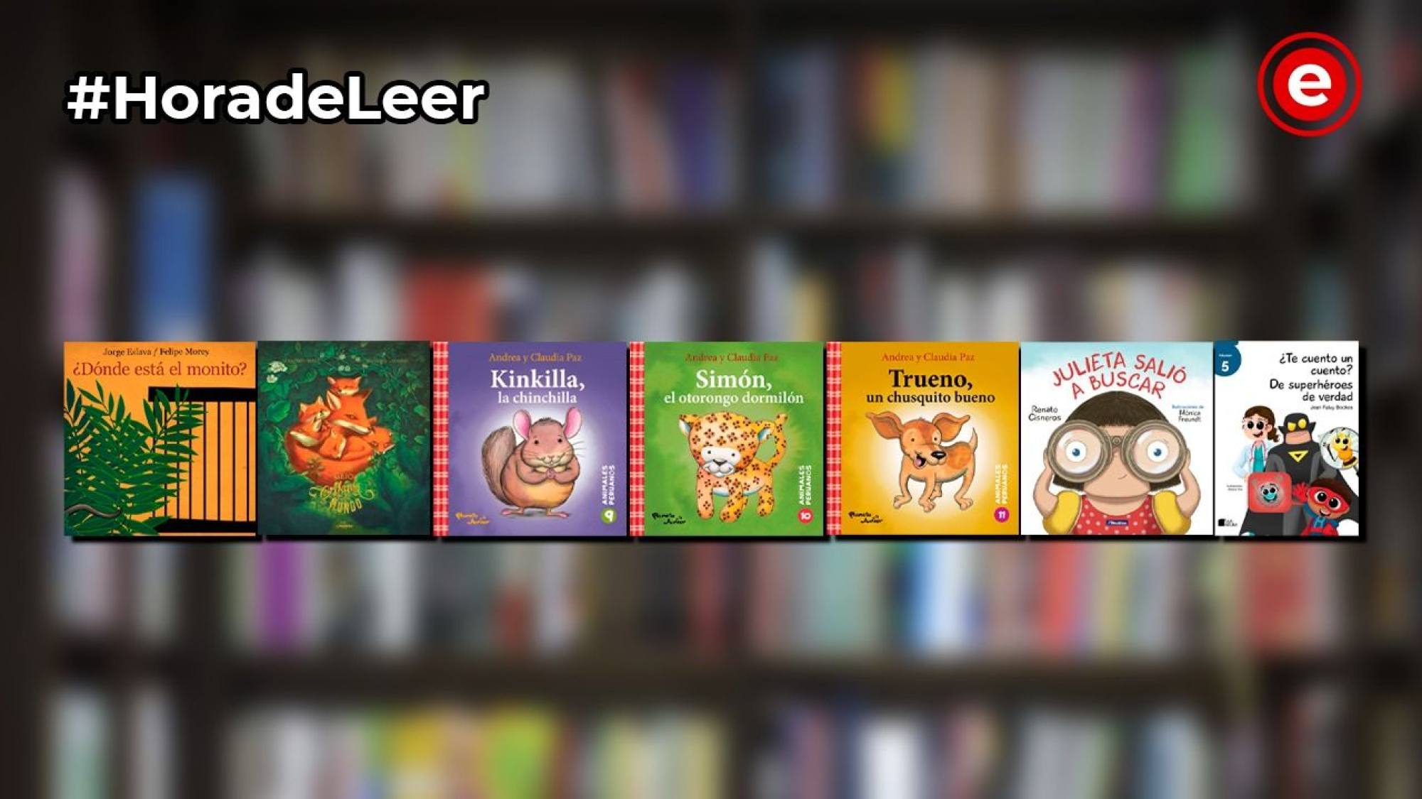 #HoraDeLeer Recomendaciones de libros para niños, Epicentro TV