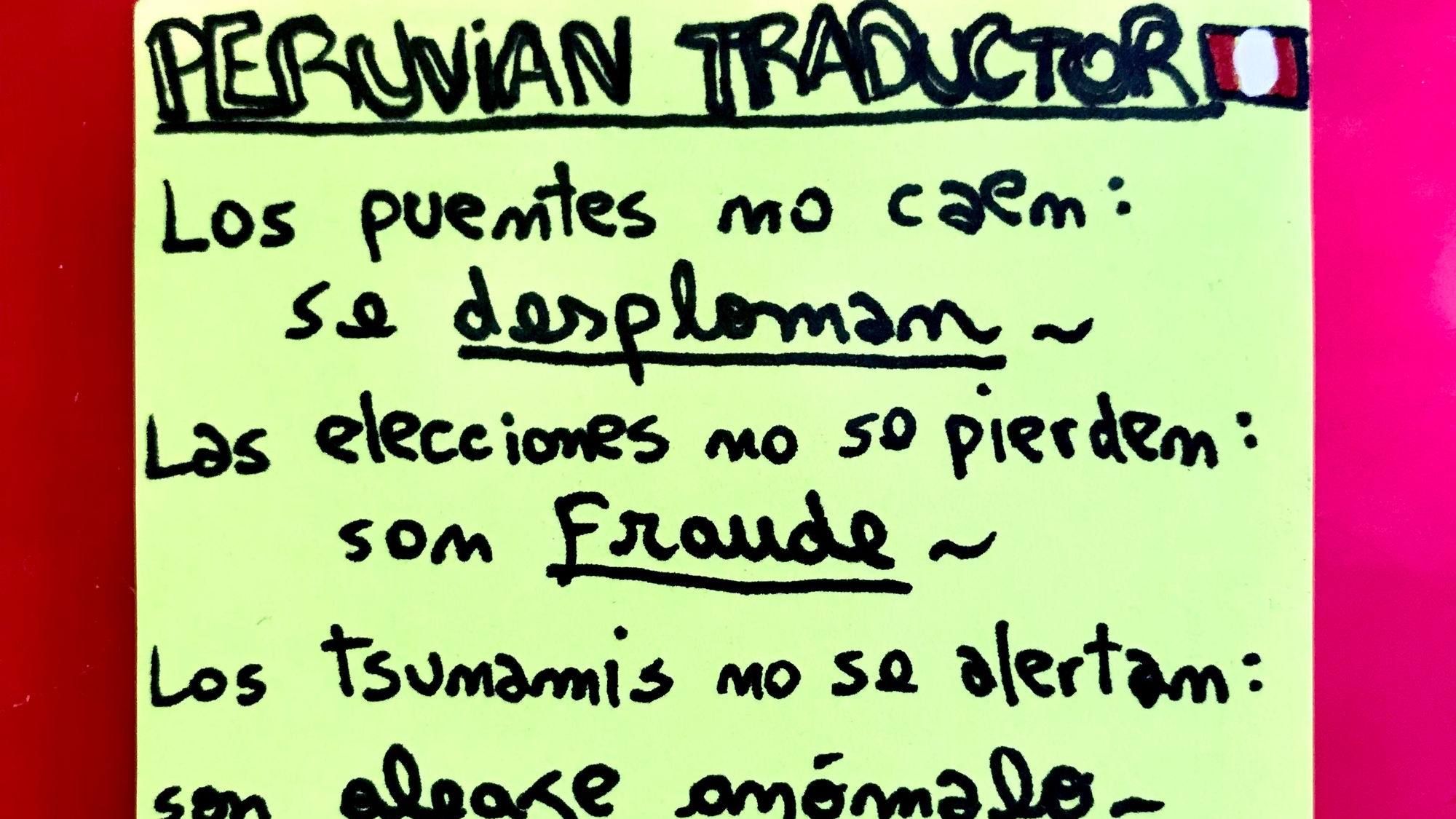 Peruvian Traductor, Epicentro TV