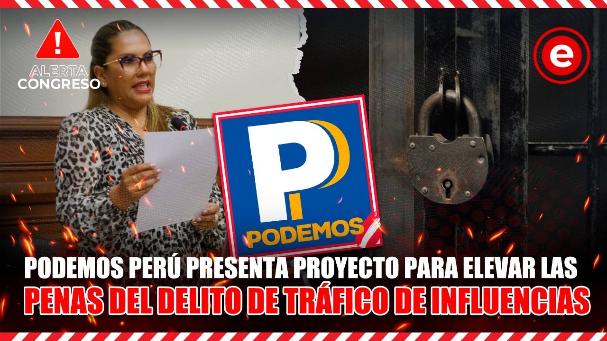 Podemos Perú  presentan proyecto para elevar las penas del delito de tráfico de influencias, Epicentro TV