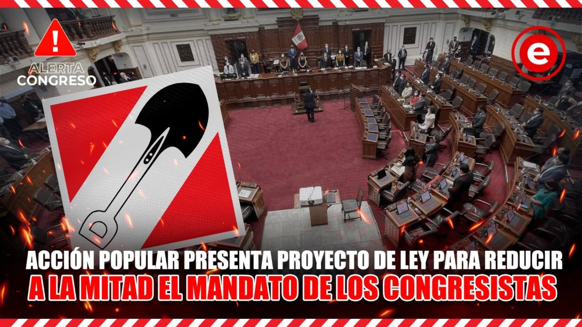 Alerta Congreso | Acción Popular presenta proyecto de ley para reducir a la mitad el mandato de congresistas, Epicentro TV