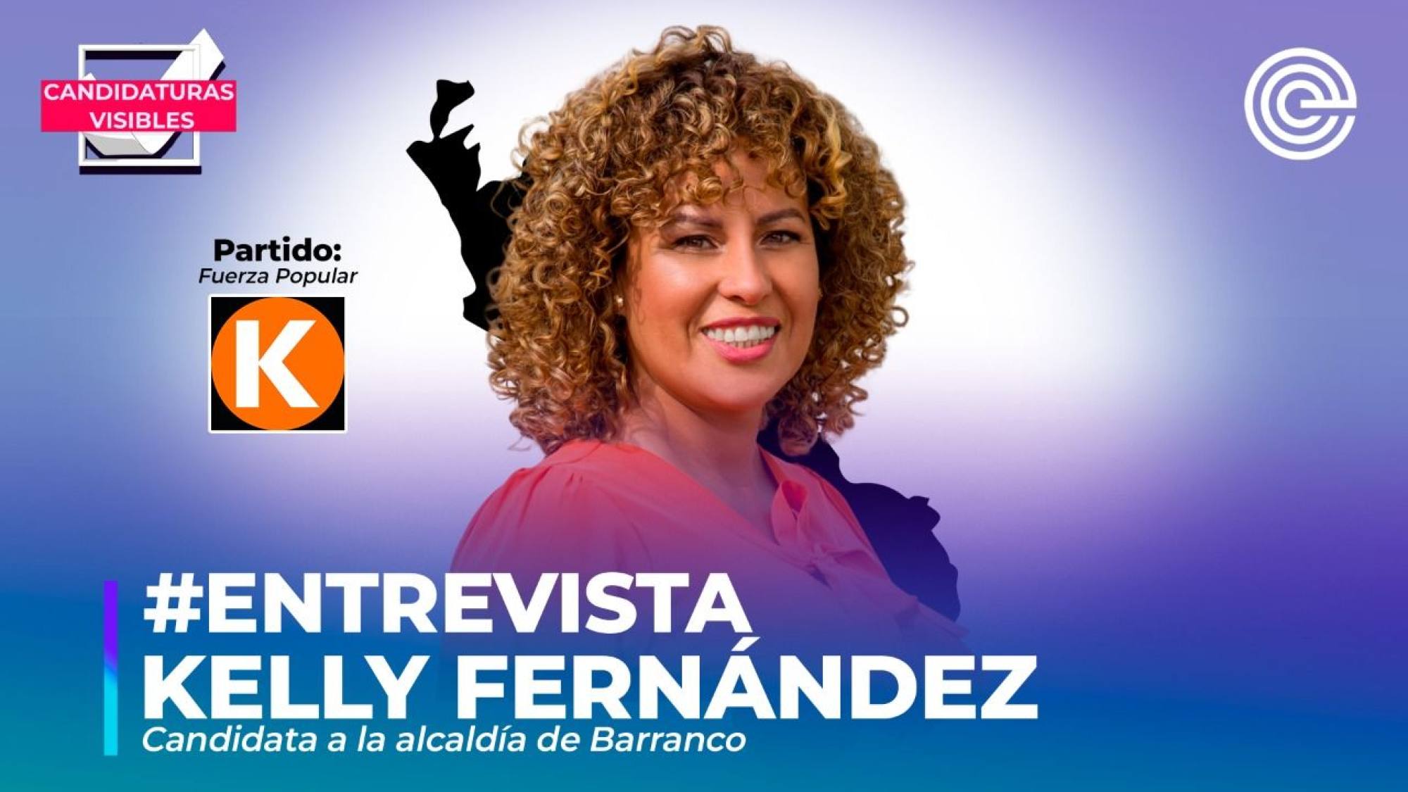 Kelly Fernández, candidata a la alcaldía de Barranco por Fuerza Popular, Epicentro TV