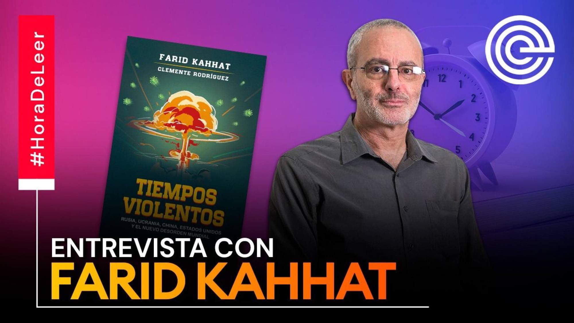 Farid Kahhat brinda detalles sobre su libro 'Tiempos violentos', Epicentro TV