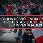 Hechos de violencia en las protestas que deben ser investigados, Epicentro TV