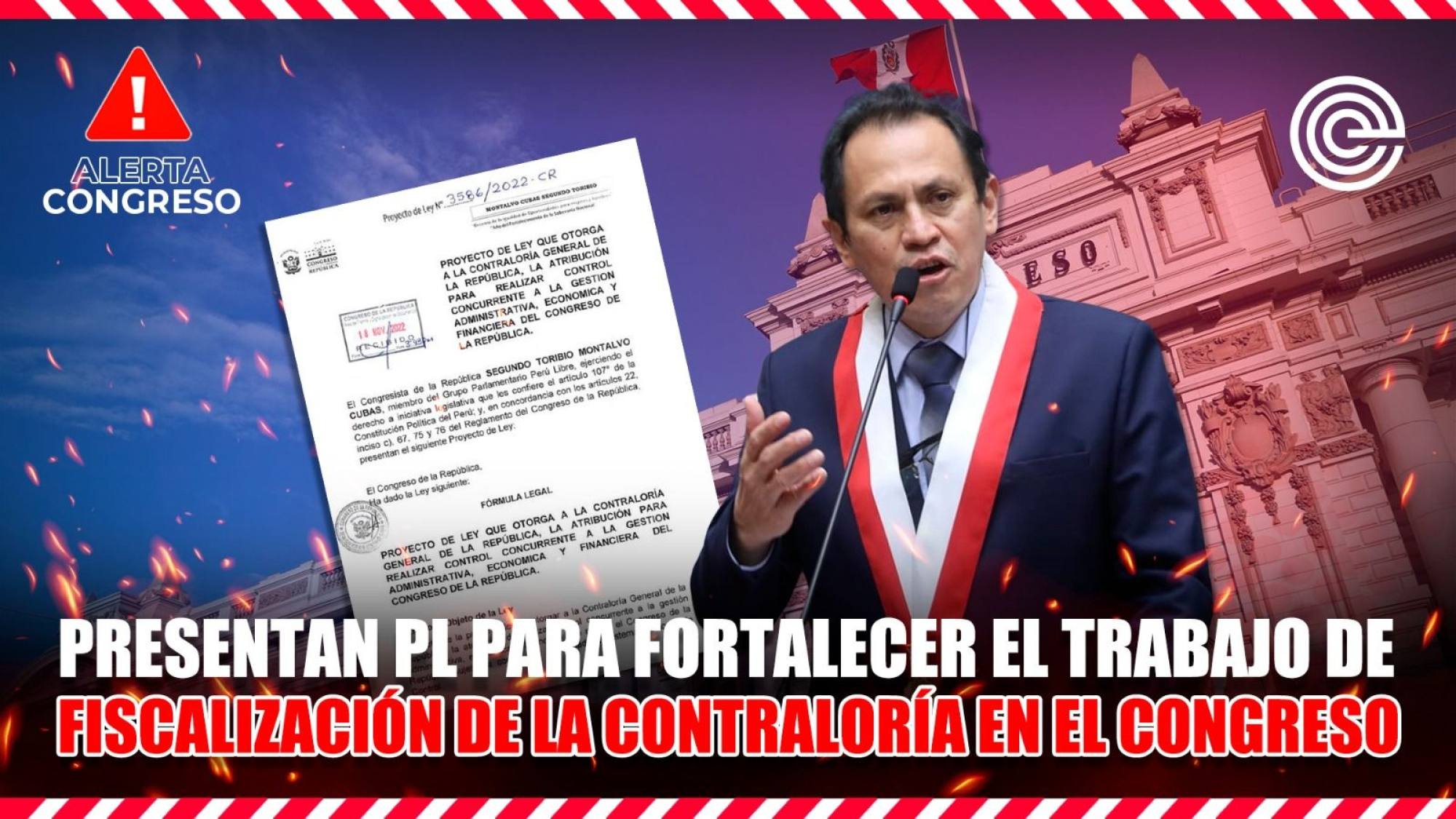 Presentan proyecto de ley para fortalecer fiscalización de la Contraloría en el Congreso, Epicentro TV