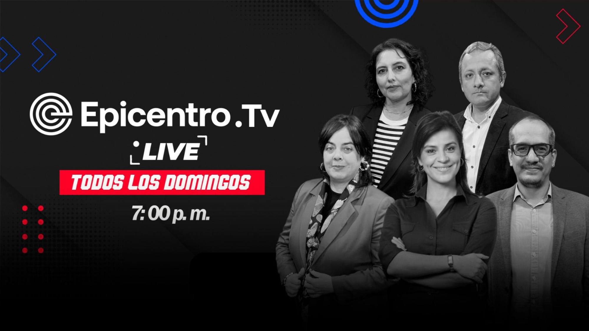 Epicentro TV Live | Este domingo a las 7 p. m., Epicentro TV