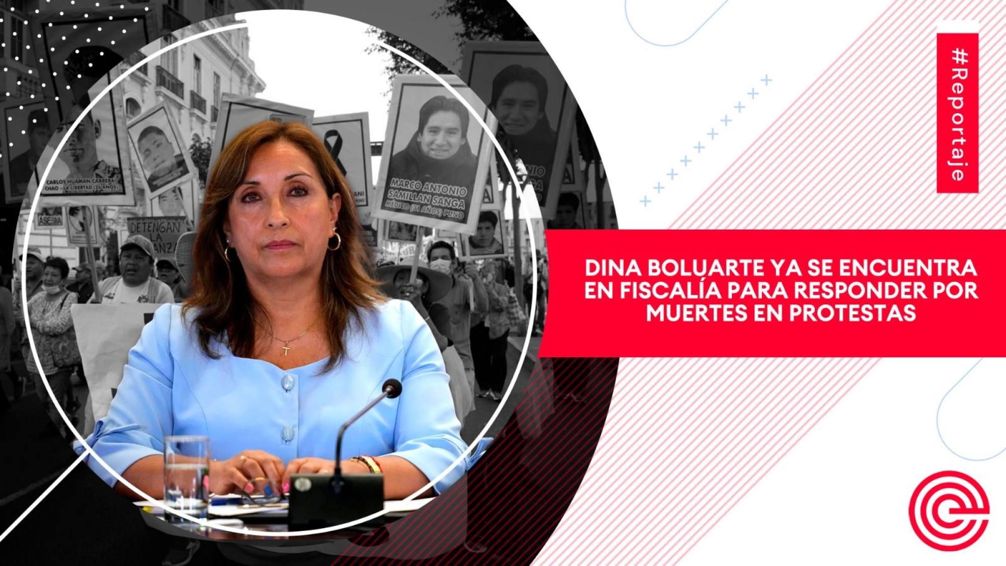 Dina Boluarte ya se encuentra en Fiscalía para responder por muertes en protestas, Epicentro TV