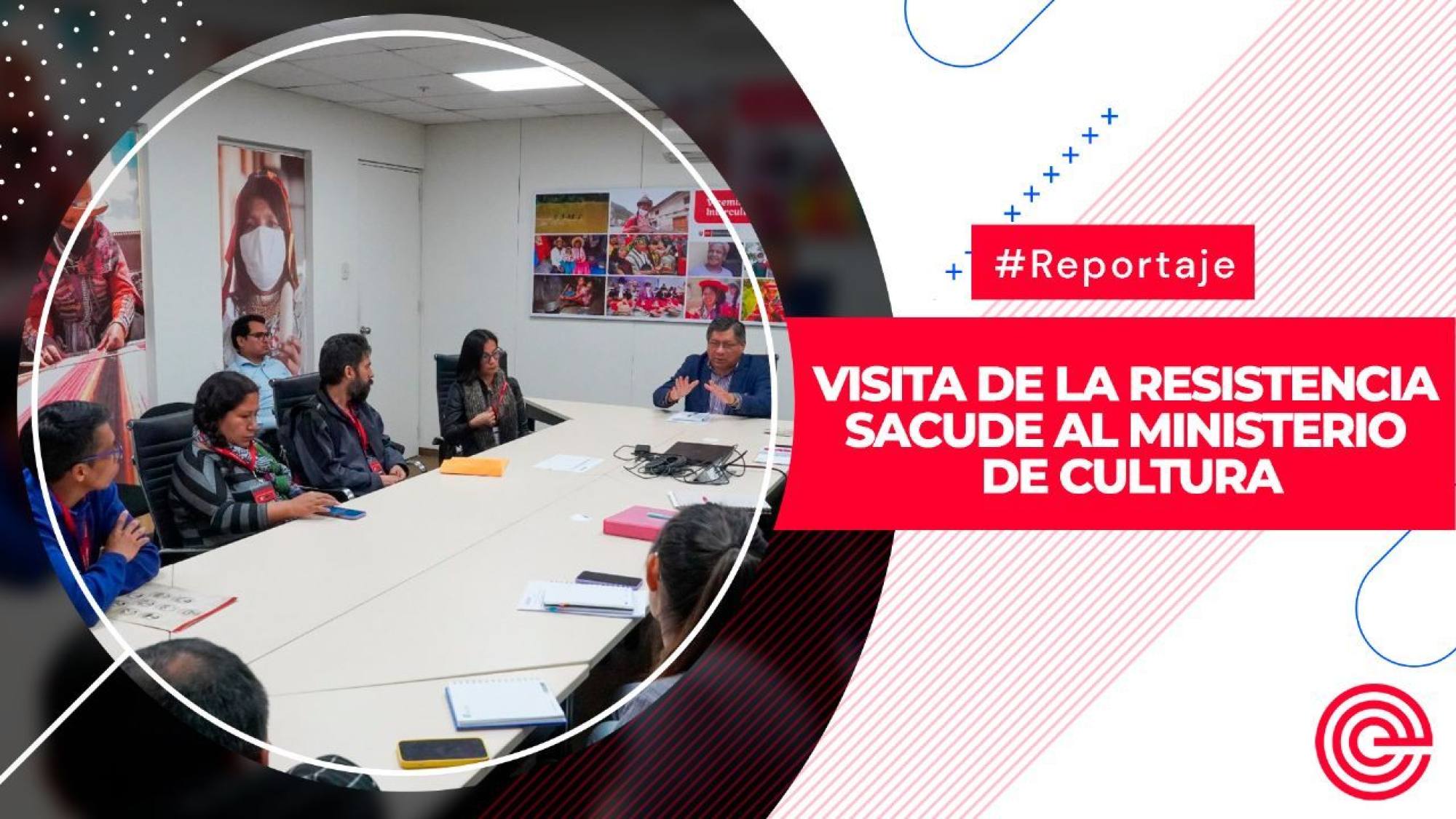 Visita de La Resistencia sacude al Ministerio de Cultura, Epicentro TV