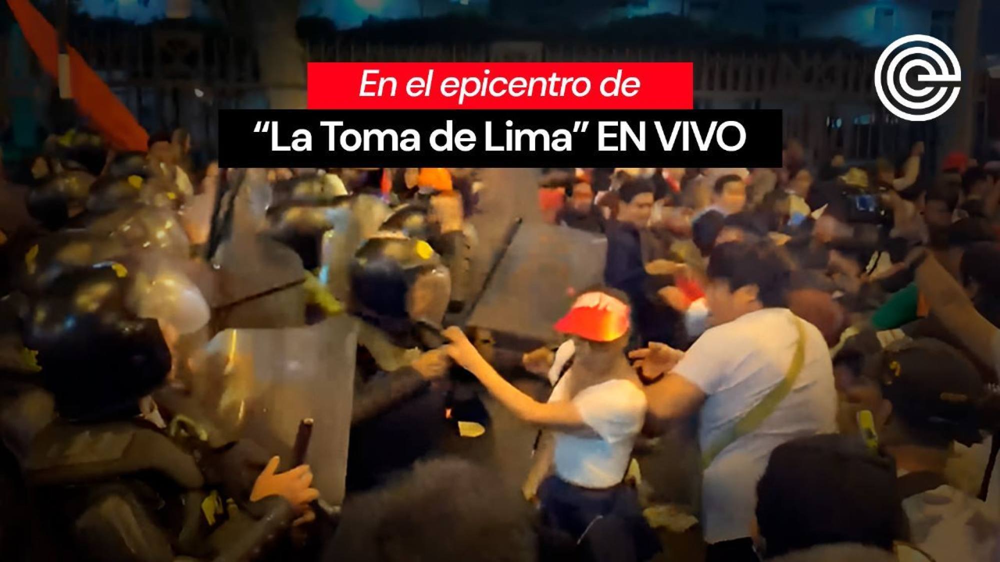 En el epicentro de ‘La Toma de Lima’ EN VIVO, Epicentro TV