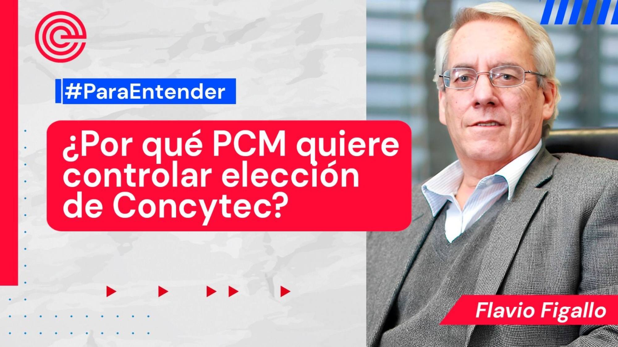 ¿Por qué PCM quiere controlar la selección del presidente de Concytec?, Epicentro TV