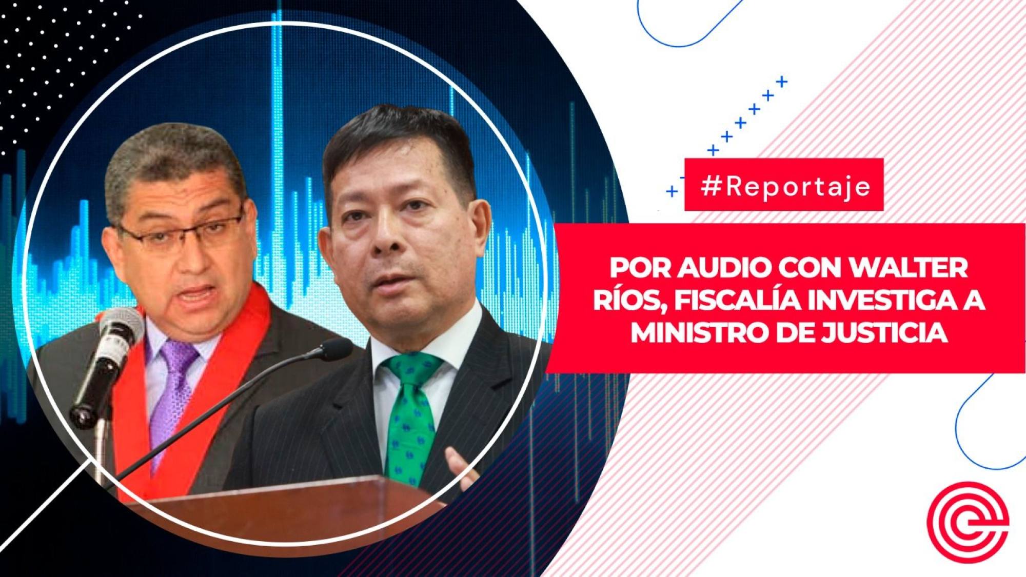 Por audio con Walter Ríos, Fiscalía investiga a Ministro de Justicia, Epicentro TV
