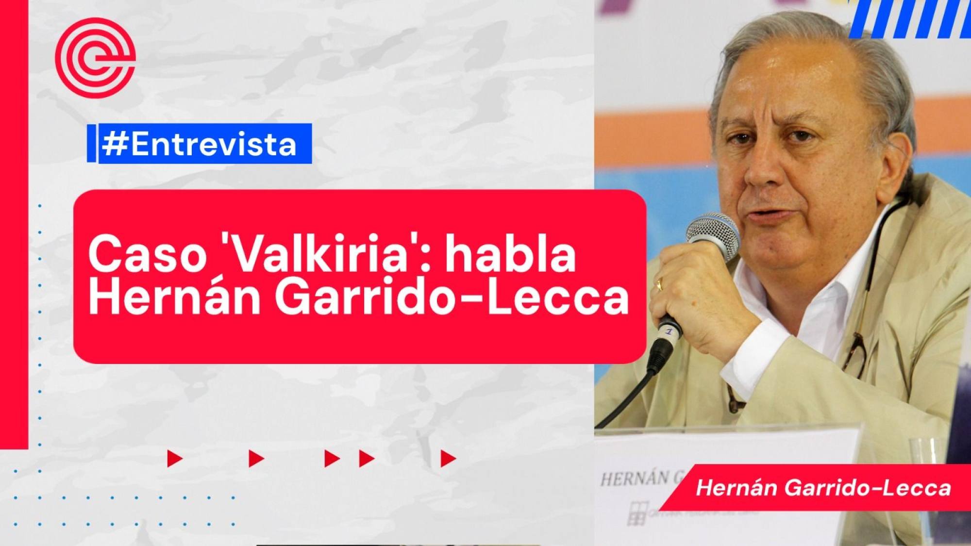 Caso 'Valkiria': habla Hernán Garrido-Lecca, Epicentro TV