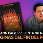 Johann Page presenta su novela 'Páginas del fin del mundo', Epicentro TV