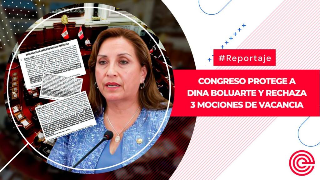 Congreso Protege A Dina Boluarte Y Rechaza 3 Mociones De Vacancia