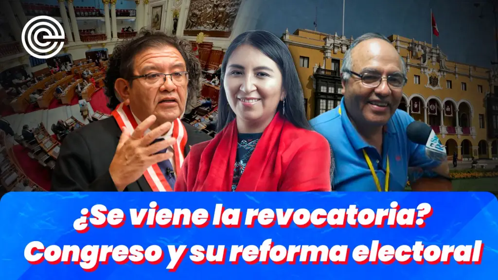 ¡En vivo! ¿Revocatoria en Lima? | Congreso: reforma electoral y golpe a la cooperación internacional ,