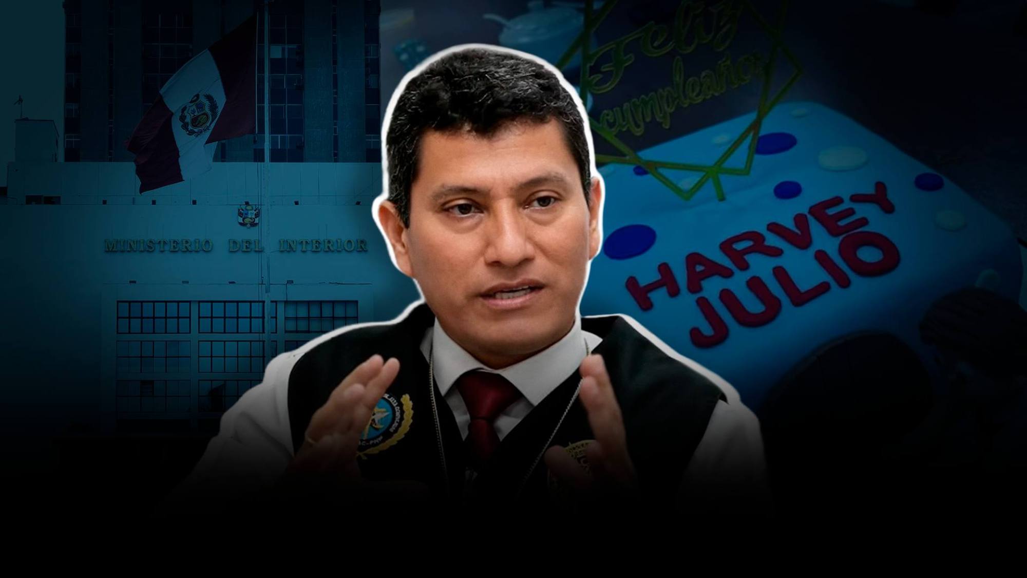 Harvey Colchado: renuncian dos vocales de Tribunal Policial a cargo del caso por la torta de cumpleaños , Epicentro TV