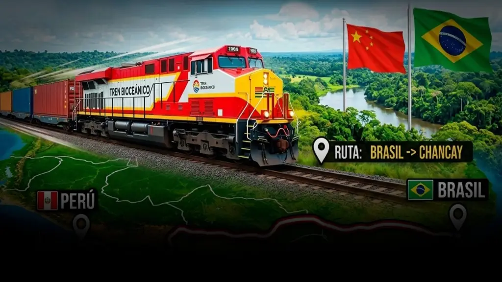 Brasil aprueba rutas del Tren Bioceánico ,Epicentro Tv