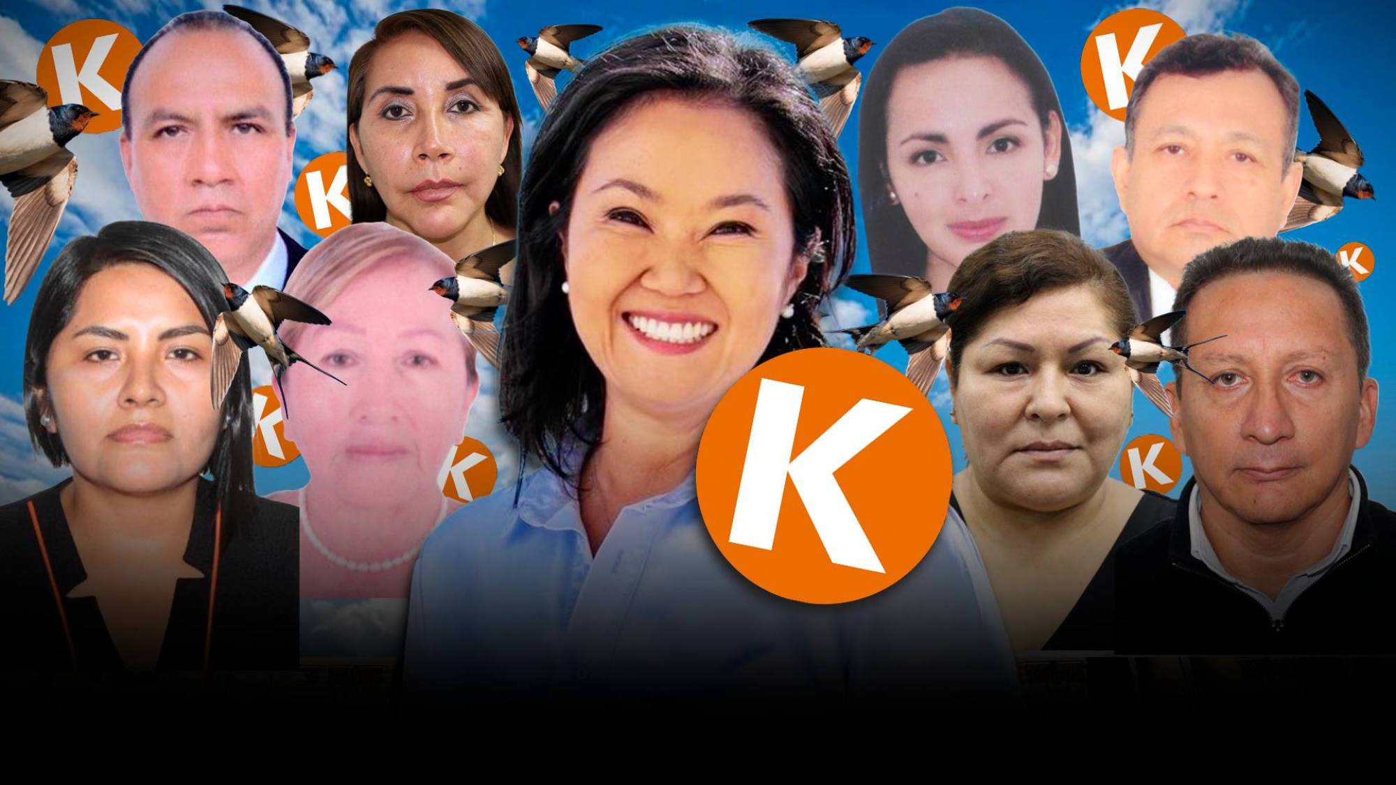 Deudores coactivos, multados y “golondrinos”: los candidatos de Keiko , Epicentro Tv