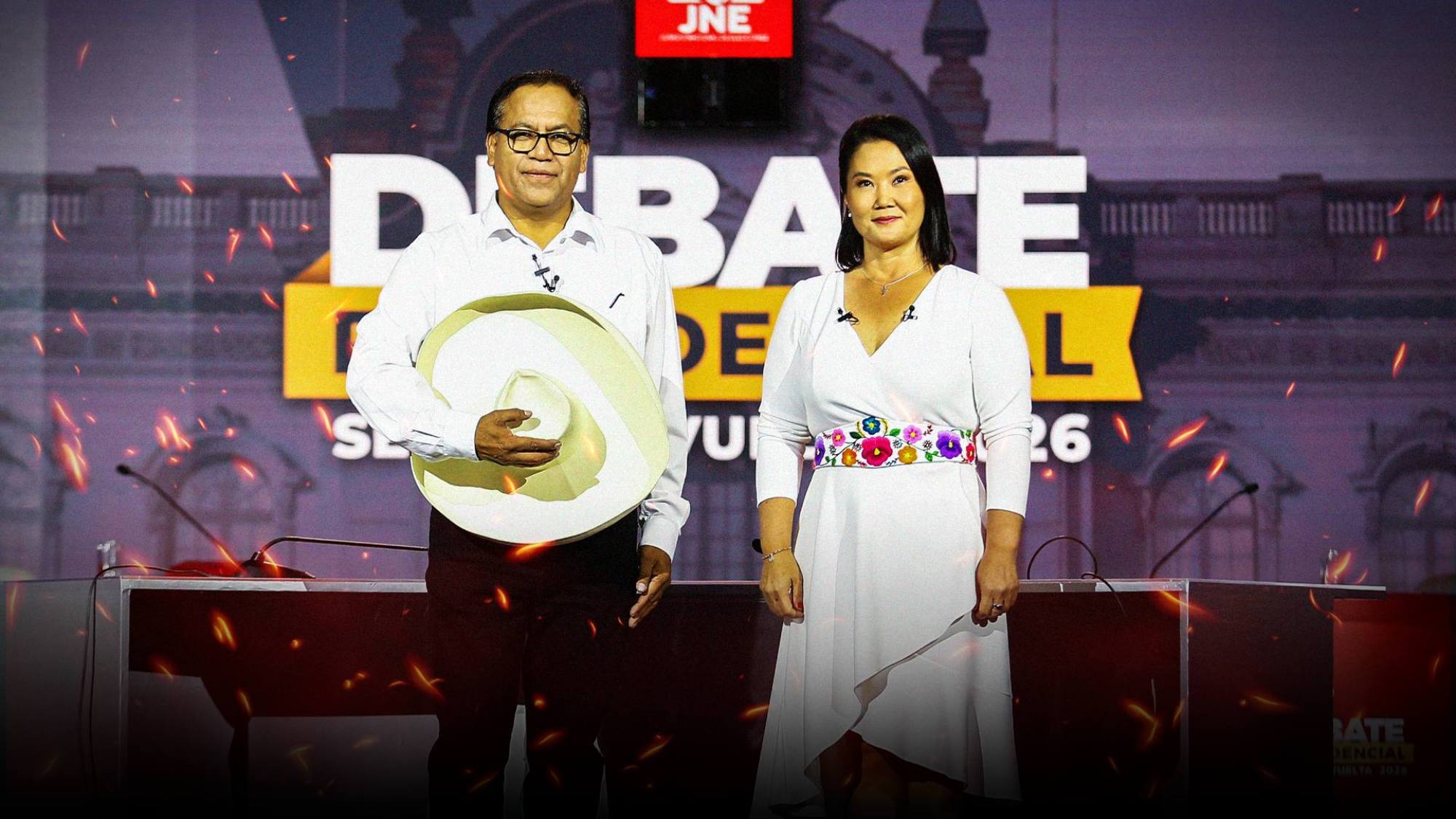Los momentazos del debate presidencial Sánchez Vs. Keiko, Epicentro Tv