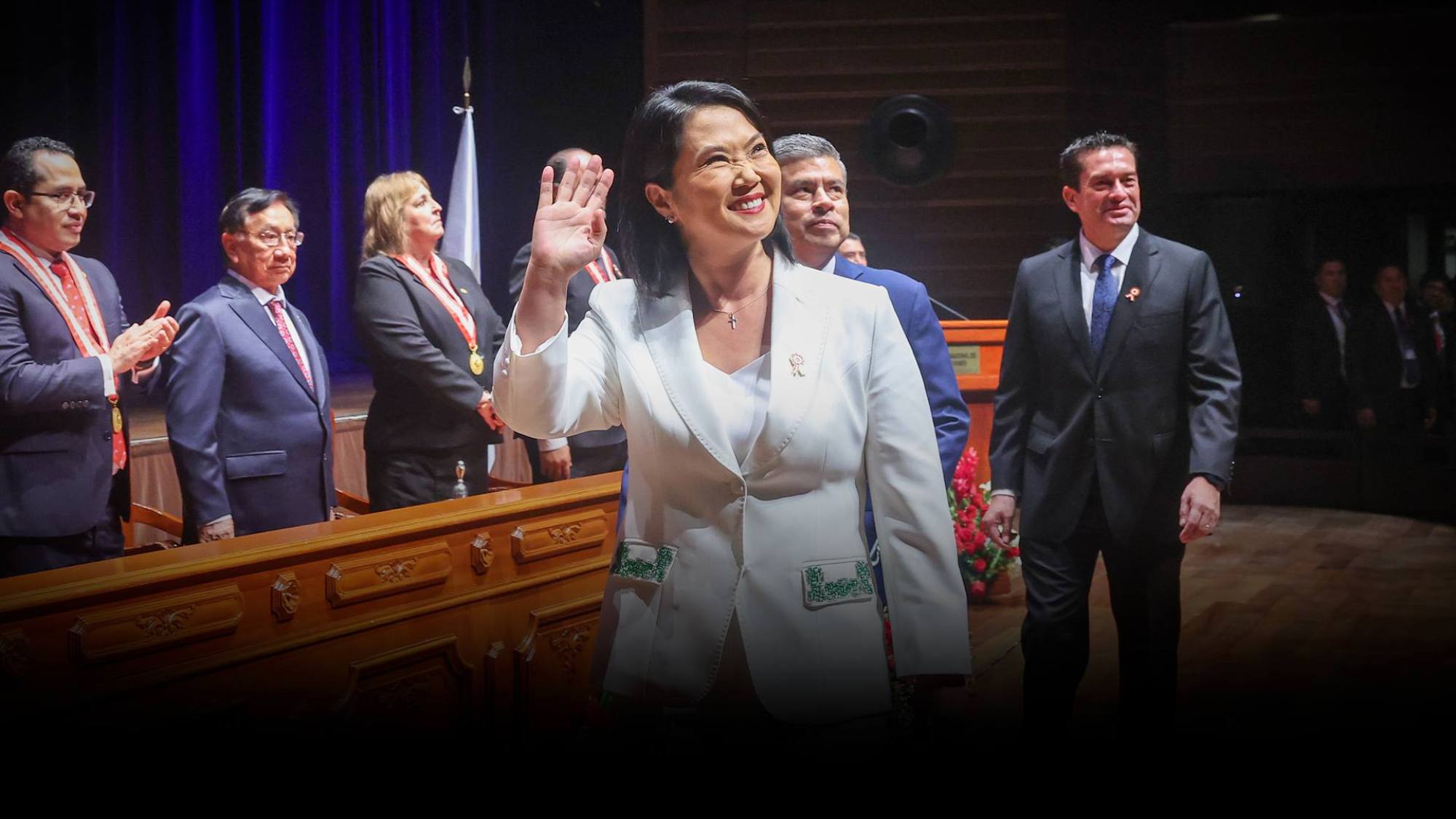 El primer discurso de Keiko como presidenta | Congreso aprueba crédito suplementario, Epicentro Tv