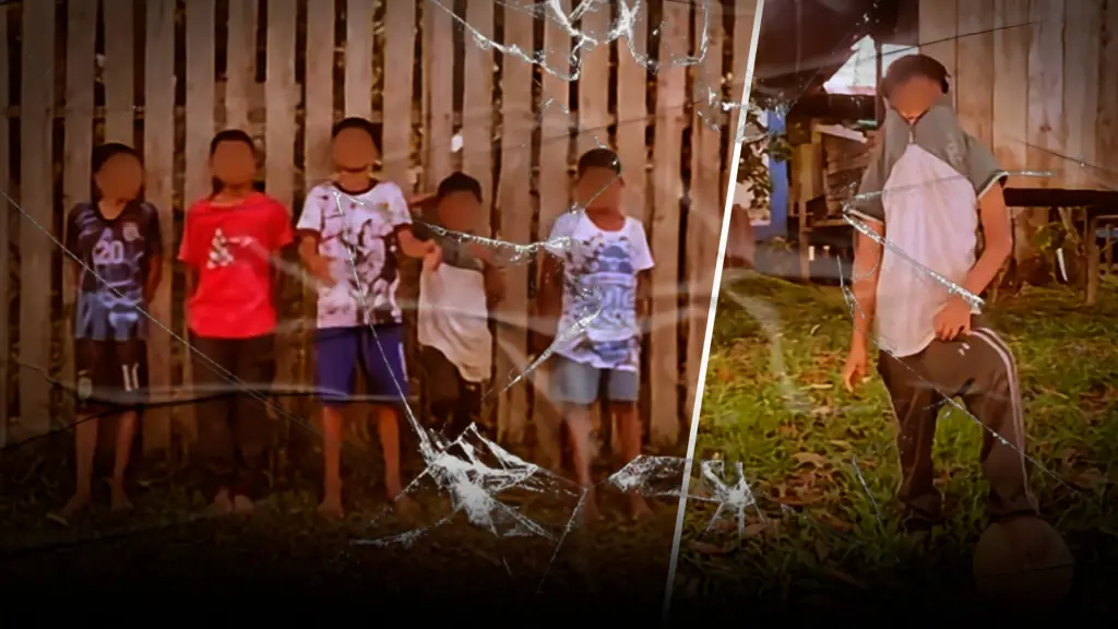 Amazon Underworld denuncia reclutamiento de niños en la frontera con Colombia ,Foto: Composición